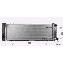 AVA Radiator AVA QUALITY COOLING JE2078 OE Ref 52028393