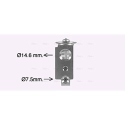 AC Expansion Valve AVA QUALITY COOLING KA1320 OE Ref 976261P000