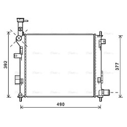 AVA Radiator AVA QUALITY COOLING KA2189 OE Ref 253101Y300
