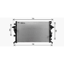 AVA Radiator AVA QUALITY COOLING KA2331 OE Ref 25310G2000