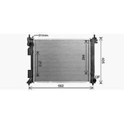 AVA Radiator AVA QUALITY COOLING KA2344 OE Ref 25310H8400
