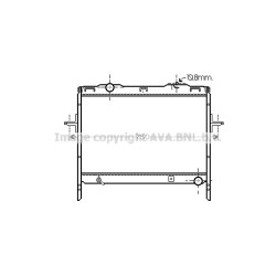 AVA Radiator AVA QUALITY COOLING KAA2128 OE Ref 253113E350