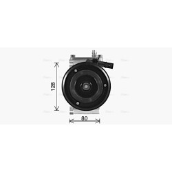 AVA AC Compressor AVA QUALITY COOLING KAAK336 OE Ref 977012J100 AVA QUALITY COOLING