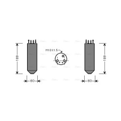 AVA AC Dryer AVA QUALITY COOLING KAD042 OE Ref OK56E61500
