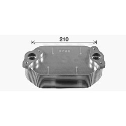 AVA Engine Oil Cooler MERCEDES,SETRA 4701801065 AVA QUALITY COOLING ME3326 OE Ref 4701801365 AVA QUALITY COOLING