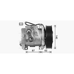 AC Compressor MERCEDES 0042302811 AVA QUALITY COOLING MEAK342 OE Ref 0042304111