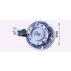 Fan Clutch MERCEDES 5412001222 AVA QUALITY COOLING MEC319 OE Ref 5412002022 AVA QUALITY COOLING