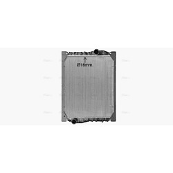 AVA Radiator MAN,NEOPLAN,SOLARIS 81.06101.6451 AVA QUALITY COOLING MN2110 OE Ref 81.06101.6479
