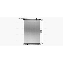 AVA Radiator NEOPLAN,MAN 81061016529 AVA QUALITY COOLING MN2112N OE Ref 81061016529