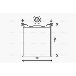 AVA Engine Oil Cooler MAN 04,25,356,CAMPO AVA QUALITY COOLING MN3092 OE Ref 81056010011