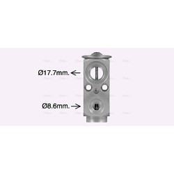 AC Expansion Valve AVA QUALITY COOLING MS1753 OE Ref A2058308400