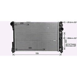 Radiator AVA QUALITY COOLING MS2729 OE Ref 204 500 30 03