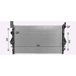 AVA Radiator AVA QUALITY COOLING MS2731 OE Ref A4475010201