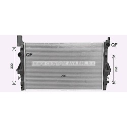 AVA Radiator AVA QUALITY COOLING MS2732 OE Ref A4475010101
