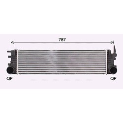 Intercooler AVA QUALITY COOLING MS4721 OE Ref 4475011301
