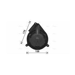 AVA Heater Blower Motor AVA QUALITY COOLING MS8715 OE Ref A0018305908