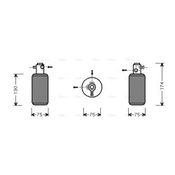 AVA AC Dryer AVA QUALITY COOLING MSD291 OE Ref A9015500080