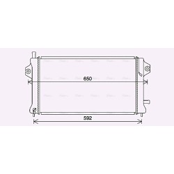 AVA Radiator AVA QUALITY COOLING MT2270 OE Ref 1350A898