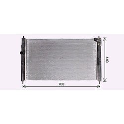 AVA Radiator AVA QUALITY COOLING MT2276 OE Ref 1611246080