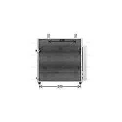 AVA AC Condenser AVA QUALITY COOLING MT5286D OE Ref 7812A339