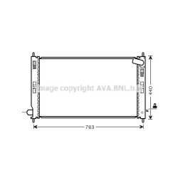 AVA Radiator AVA QUALITY COOLING MTA2207 OE Ref 1330.V6
