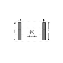 AVA AC Dryer AVA QUALITY COOLING MTD233 OE Ref MR958868