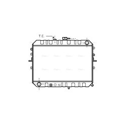 AVA Radiator AVA QUALITY COOLING MZ2045 OE Ref F85015200A