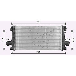 AVA Intercooler AVA QUALITY COOLING OL4722 OE Ref 20979494