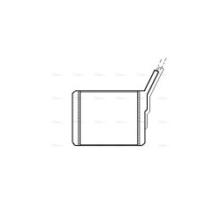 AVA Heater Matrix AVA QUALITY COOLING OL6182 OE Ref 94327444