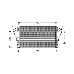 AVA Intercooler AVA QUALITY COOLING OLA4492 OE Ref 51749913