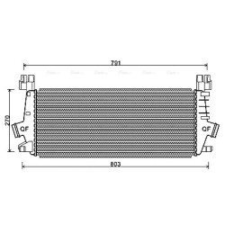 AVA Intercooler AVA QUALITY COOLING OLA4549 OE Ref 13311080