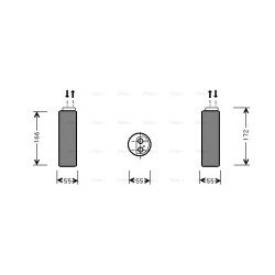 AVA AC Dryer AVA QUALITY COOLING OLD153 OE Ref 9165715