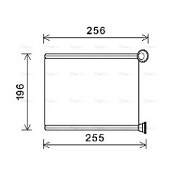 AVA Heater Matrix AVA QUALITY COOLING PE6366 OE Ref 6448W9