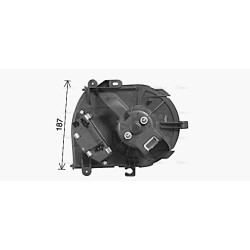 AVA Heater Blower Motor AVA QUALITY COOLING PE8560 OE Ref 9467056180
