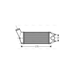 Intercooler AVA QUALITY COOLING PEA4342 OE Ref E256088