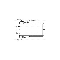 AVA Radiator AVA QUALITY COOLING PR2043 OE Ref 99610604371