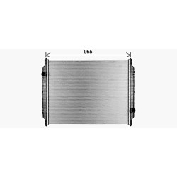 AVA Radiator SOLARIS,BOVA,IRISBUS,RENAULT TRUCKS AVA QUALITY COOLING RE2131N OE Ref 1426673