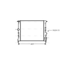 AVA Radiator AVA QUALITY COOLING RT2119 OE Ref 77 00 803 753
