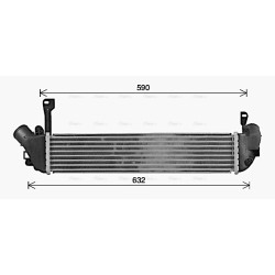 AVA Intercooler AVA QUALITY COOLING RT4679 OE Ref 8200322941 AVA QUALITY COOLING