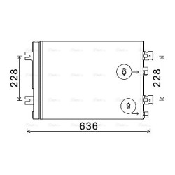 AVA AC Condenser AVA QUALITY COOLING RTA5467D OE Ref 921007794R
