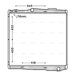 Radiator SCANIA 781365 AVA QUALITY COOLING SC2046 OE Ref 1781365