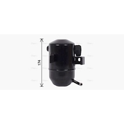 AC Dryer SCANIA 772730 AVA QUALITY COOLING SCD072 OE Ref 1772730