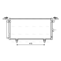 AVA AC Condenser AVA QUALITY COOLING SU5084D OE Ref 73210AJ001