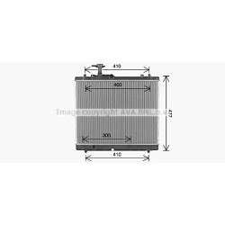 AVA Radiator AVA QUALITY COOLING SZ2160 OE Ref 1770061P00