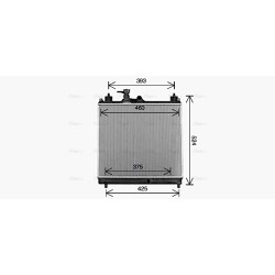 AVA Radiator AVA QUALITY COOLING SZ2163 OE Ref 1770081P00