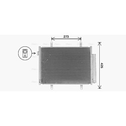 AVA AC Condenser AVA QUALITY COOLING SZ5155D OE Ref 9531084M10