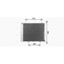 AVA AC Condenser AVA QUALITY COOLING SZ5165D OE Ref 9531077R00
