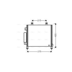AVA AC Condenser AVA QUALITY COOLING SZA5120D OE Ref 95310-80G00
