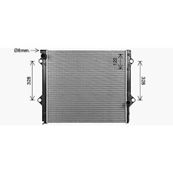 AVA Radiator AVA QUALITY COOLING TO2788 OE Ref 1640030151