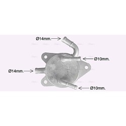 Engine Oil Cooler AVA QUALITY COOLING TO3755 OE Ref 2241001820